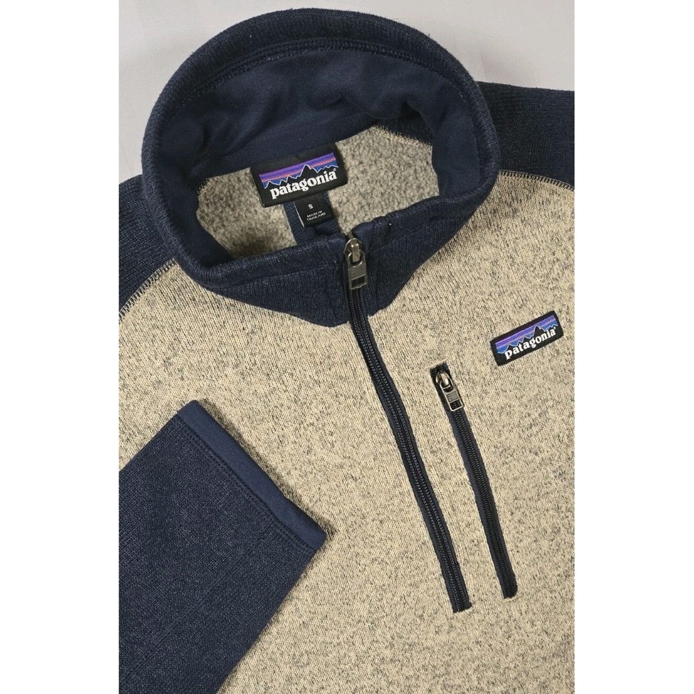 Patagonia Two Tone Colorblock Better Sweater Mens S Fleece Pullover Knit